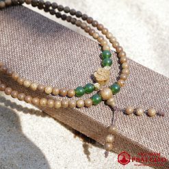 Vòng Tay Trầm Hương 108 Hạt Mix Charm Hoa Trầm Tốc 6mm 3 L1060193 1