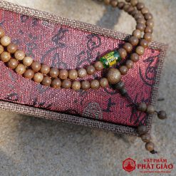 Vòng Tay Trầm Hương 108 Hạt Mix Charm Đá Trụ Tròn Tây Tạng 6mm 3 L1060221 2