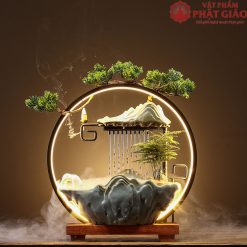 Bộ Đèn LED Decor Rèm Nước Phong Thủy Xông Trầm Chú Tiểu 3 bo den led decor rem nuoc phong thuy xong tram chu tieu 3