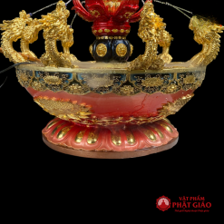 chau tam phat cuu long composite mau do duong kinh 60cm 70cm vat pham phat giao la boi 5