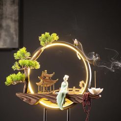 khung den led decor phong canh 1