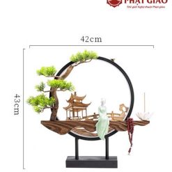 khung den led decor phong canh 5