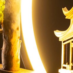 khung den led decor phong canh 6