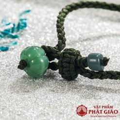 Lắc Tay Tết Dây Khóa Lựu Ngọc Thạch 4 lac tay tet day khoa luu ngoc thach 7