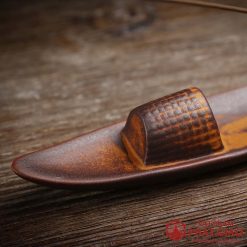 Lư Xông Trầm Hương Hình Thuyền Bằng Gốm, Dài 25cm 4 lu xong tram huong hinh thuyen bang gom dai 25cm 3 1