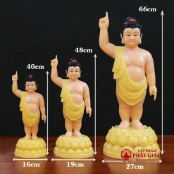 tuong phat dan sanh bang bot da da hong ao son mau thach anh cao 40cm 48cm 66cm 4