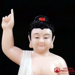 tuong phat dan sanh bot da ao trang da hong cao 40cm 48cm 66cm 1