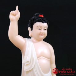 tuong phat dan sanh bot da ao trang da hong cao 40cm 48cm 66cm 2