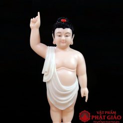 tuong phat dan sanh bot da ao trang da hong cao 40cm 48cm 66cm 3