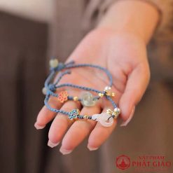 Vòng Đeo Tay Charm Hoa Sen Tinh Tế 3 vong deo tay charm hoa sen tinh te 6