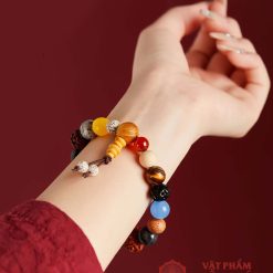 Vòng Đeo Tay Hạt Gỗ Bồ Đề 18 Hạt 12mm 3 vong deo tay hat go bo de 18 hat 12mm 2