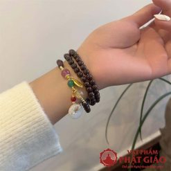 vong quan tay 3 vong da ngoc charm may man tai loc15