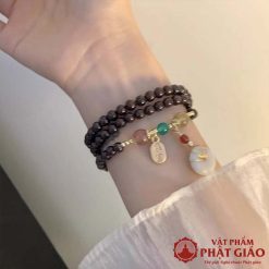 vong quan tay 3 vong da ngoc charm may man tai loc5