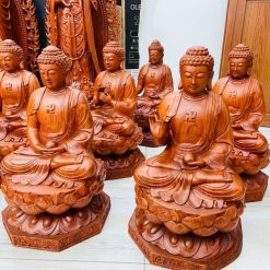 Bộ tượng Thất Phật Dược Sư Gỗ Hương Cao 70cm 6 z4210870070817 324ac31e58bca5a6153d113790684a70