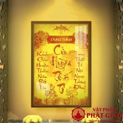 Tranh Trúc Chỉ In Đứng Mẫu Cửu Huyền Thất Tổ TC331 1 1 38