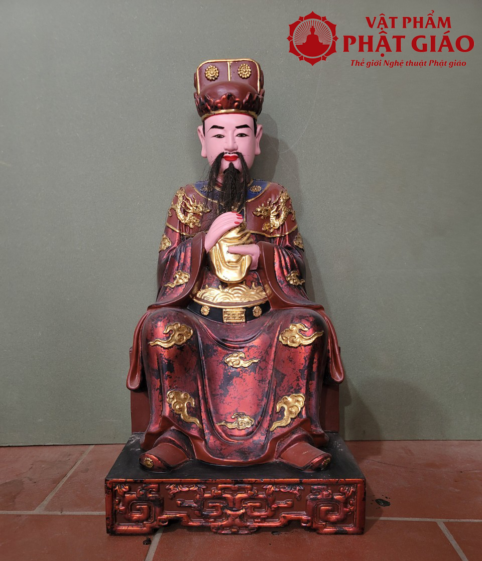 Tượng Ngọc Hoàng Vua Cha Ngồi Bệ Song Thất, Nhiều Kích Cỡ 4 tuong ngoc hoang vua cha nhieu kich co 2