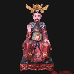 Tượng Quan Lớn Đệ Ngũ Tuần Tranh - Tượng Ngũ Vị Tôn Quan, Nhiều Kích Thước 1 tuong quan lon de ngu tuan tranh 1