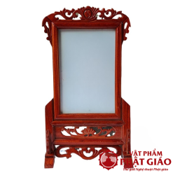 Khung Ảnh Thờ Gỗ Hương Hoa Văn Đục Thủng Kích Thước Ảnh 20x30cm 1 1 19