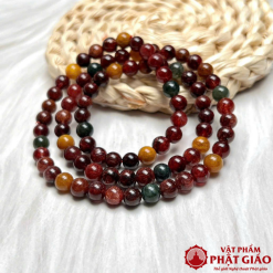 Thạch Anh Tóc Quấn Tam Tài Size 6mm 1 1 4