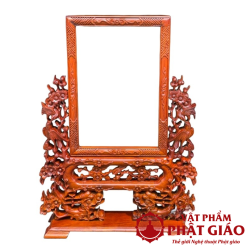 Khung Ảnh Thờ Gỗ Hương Hoa Mai Kích Thước Ảnh 20x30cm  1 2 24