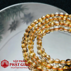 Thạch Anh Tóc Vàng Quấn Đồng Trục Hàng VIP 2 2 3