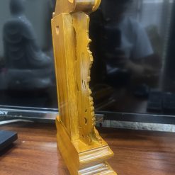 Bài Vị Khắc Phượng Vàng Gỗ Long Não, Cao 30cm (Chưa Khắc Chữ) 9 IMG 9842