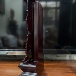 Bài Vị Khắc Phượng Nâu Gỗ Long Não, Cao 26cm (Chưa Khắc Chữ) 6 bai vi vien khac phuong nau go long nao cao 26cm chua khac chu 7