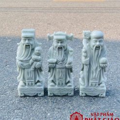 bo tuong tam da phuc loc tho chat lieu da tu nhien cao 20cm 1