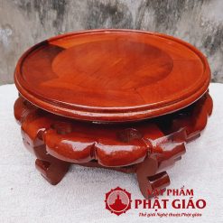 Ghế Đôn Gỗ Tròn Bằng Bỗ Hương Đường Kính 26 cm Cao 16 cm 1 Ghế đôn gỗ tròn bằng gỗ hương đường kính 26 cm cao 16 cm