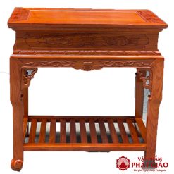 Đôn rồng bằng gỗ hương cao cấp kích thước 40x60 cm cao 60, 70 cm