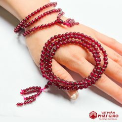 Vòng Tay Quấn 3 Đá Ganet 4,5mm Biểu Tượng Của Thành Công 4 vong tay quan 3 da ganet 45mm bieu tuong cua thanh cong 1