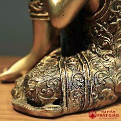 tuong phat thich ca ngoi an nhien composite cao 34cm 5