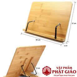 Kệ Giá Đỡ Đọc Sách, Đọc Kinh Bằng Gỗ Tre Tự Nhiên 1 1