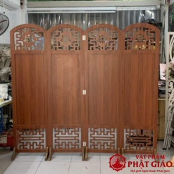 Vách Bình Phong Kín Thanh Lịch Đầu Vòm, Kích Thước 50x180cm 1 1 2