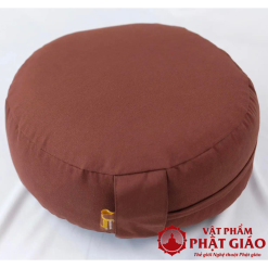 Bồ Đoàn Ngồi Thiền Vỏ Đậu Xanh Trụ Tròn, Đường Kính 35cm 2 2 12