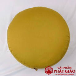 Bồ Đoàn Ngồi Thiền Vỏ Đậu Xanh Trụ Tròn, Đường Kính 35cm 3 3 10