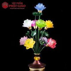 Đèn Thờ Hoa Sen Cúng Phật Chất Liệu Thủy Tinh Nhiều Màu 1 O1CN01b0e3uC1OCuB46Gr66 2211786051670 0 cib
