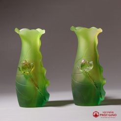 bo do tho 8 mon chat lieu thuy tinh luu ly mau xanh la 5