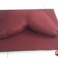 Bộ Tọa Cụ + Bồ Đoàn Ngồi Thiền Vỏ Đậu Xanh Chữ V 2 bo toa cu bo doan ngoi thien vo dau xanh chu v 1 2