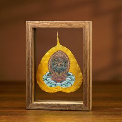 tranh la bo de ve phat khung go decor 12