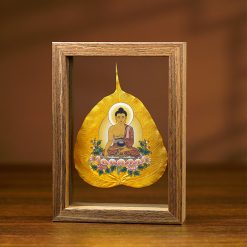 tranh la bo de ve phat khung go decor 19