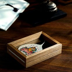 tranh la bo de ve phat khung go decor 4