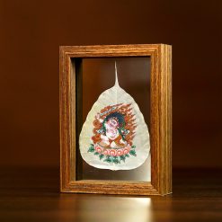 tranh la bo de ve phat khung go decor 8