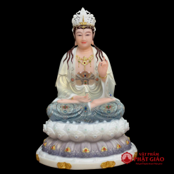 tuong dai the chi bo tat bot da son xanh ve vien vang cao 30cm 40cm 48cm vat pham phat giao la boi 2