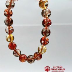 vong tay thach anh uu linh do co 8mm 5