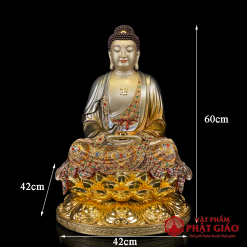 tuong phat a di da bang dong men co dai loan cao 30cm 40cm 48cm 68cm vat pham phat giao la boi 12