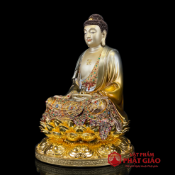 tuong phat a di da bang dong men co dai loan cao 30cm 40cm 48cm 68cm vat pham phat giao la boi 3