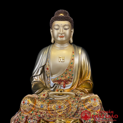 tuong phat a di da bang dong men co dai loan cao 30cm 40cm 48cm 68cm vat pham phat giao la boi 6