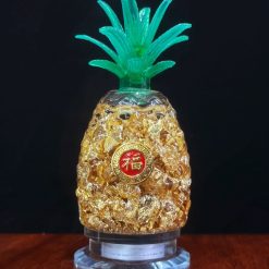 Quả Dứa Thủy Tinh Chữ Phúc Cao 13cm 1 1 24