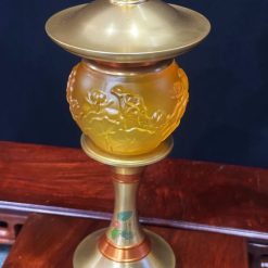 Bộ Đồ Thờ Nhựa Đèn Cao 30cm 1 13 4